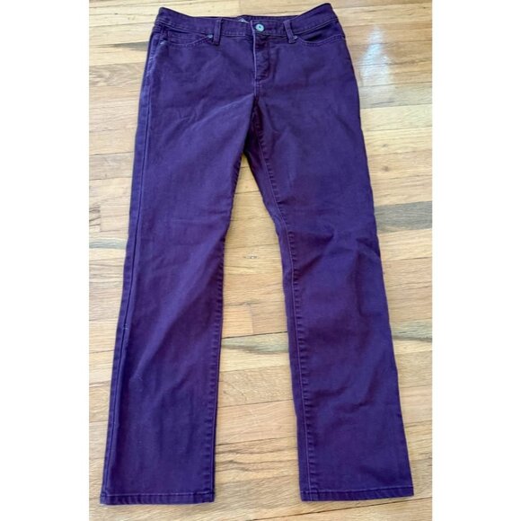 St. John’s Bay Women’s Pants Size 8 Purple - Picture 1 of 5